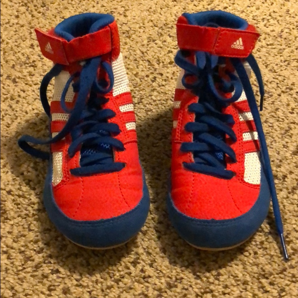 Adidas boys wrestling shoes